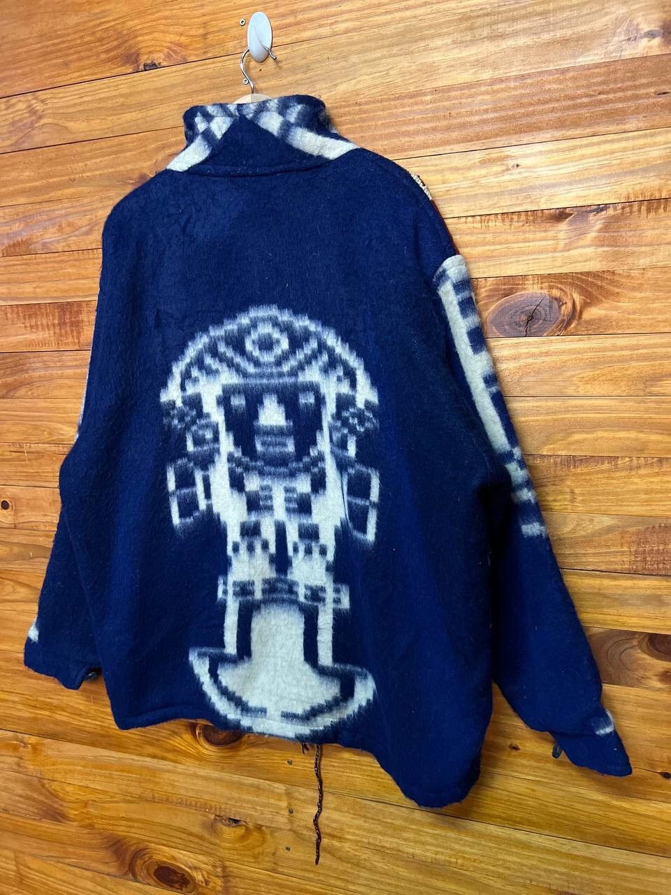 Native VINTAGE NATIVE DESIGN WOOL JACKET Size US XL / EU 56 / 4 - 14 Thumbnail