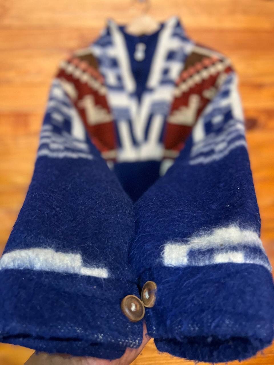 Native VINTAGE NATIVE DESIGN WOOL JACKET Size US XL / EU 56 / 4 - 11 Thumbnail