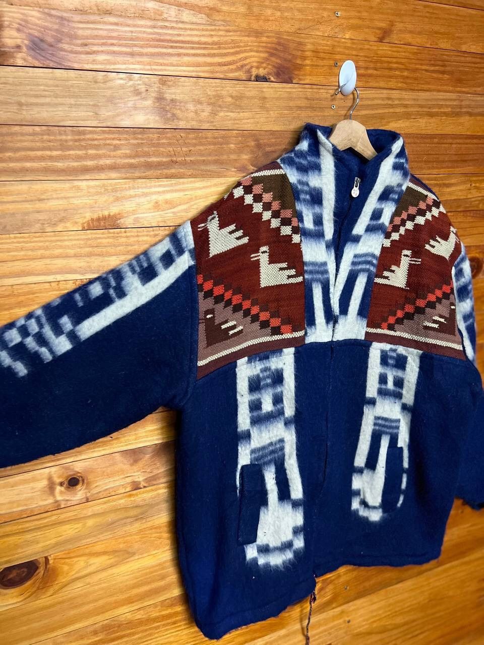 Native VINTAGE NATIVE DESIGN WOOL JACKET Size US XL / EU 56 / 4 - 7 Thumbnail