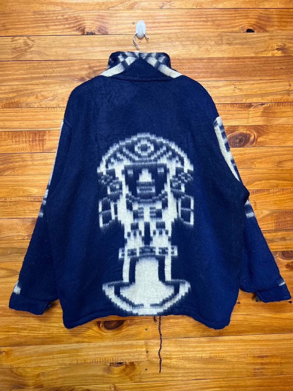 Native VINTAGE NATIVE DESIGN WOOL JACKET Size US XL / EU 56 / 4 - 1 Thumbnail