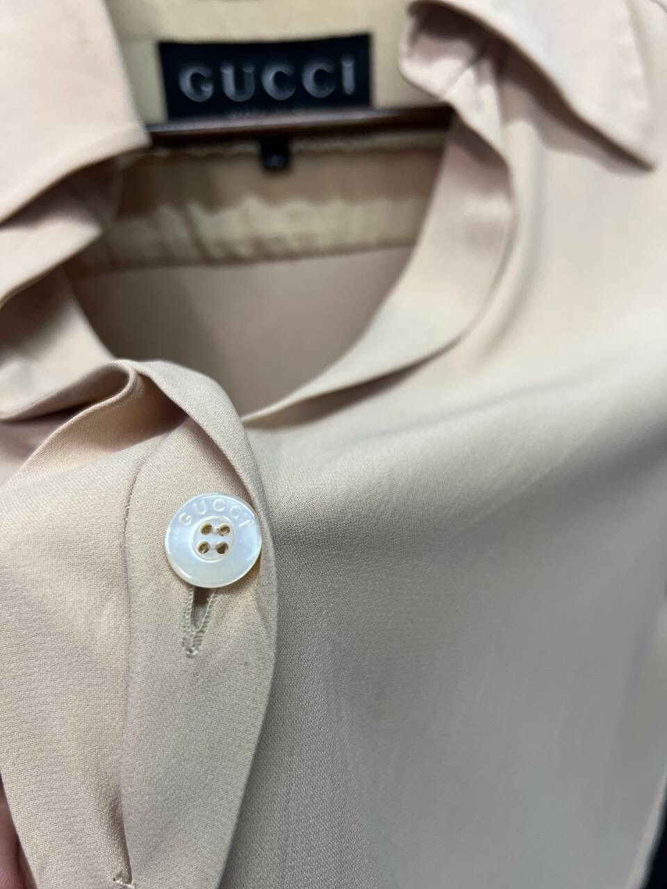 Gucci AUTHENTIC GUCCI BUTTON UP SHIRT RAYON Size S / US 4 / IT 40 - 7 Thumbnail