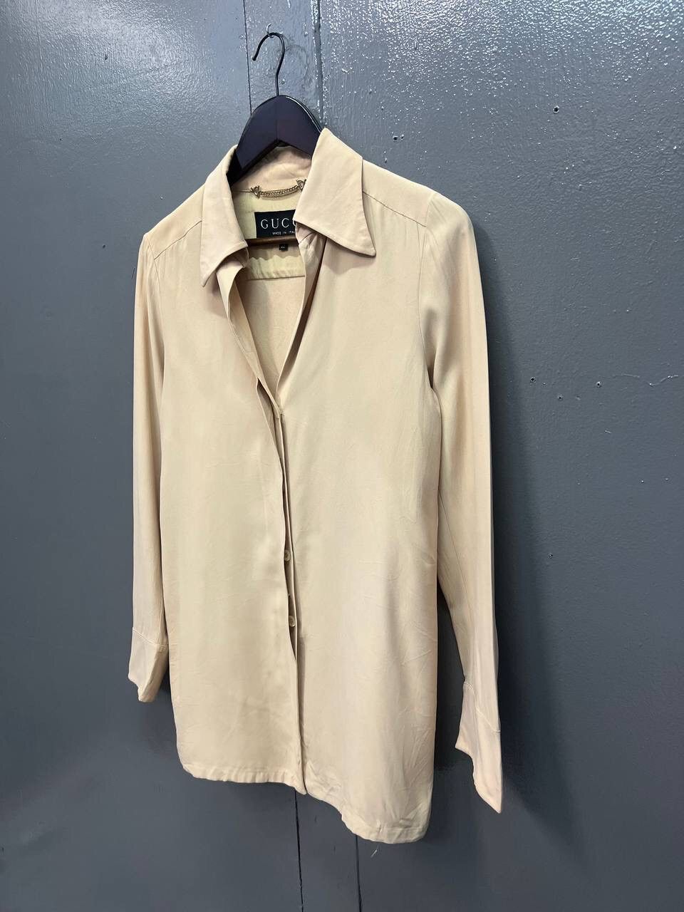 Gucci AUTHENTIC GUCCI BUTTON UP SHIRT RAYON Size S / US 4 / IT 40 - 3 Thumbnail