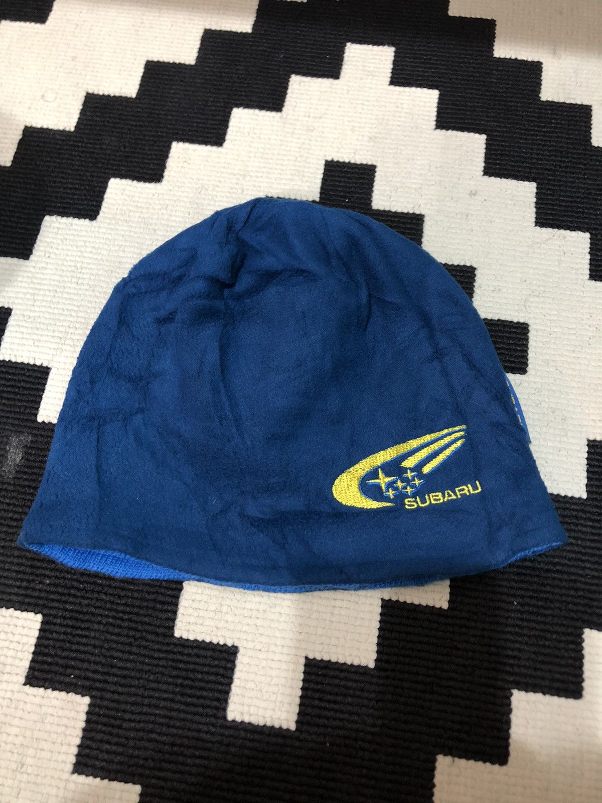 Japanese Brand Subaru Racing Reversible Beanie Hats Cap Size ONE SIZE - 7 Thumbnail