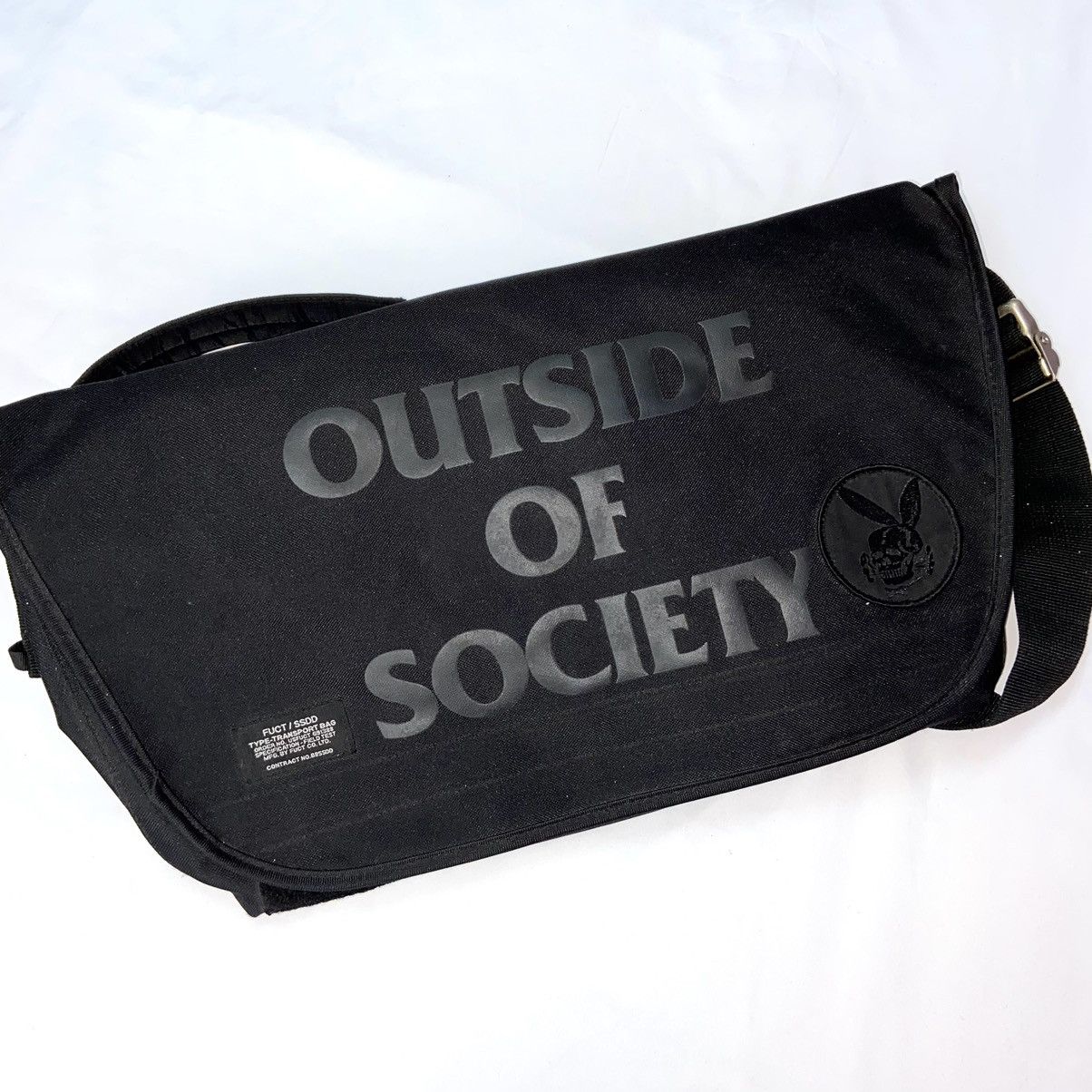 Fuct FUCT SSDD MESSENGER BAG | Grailed