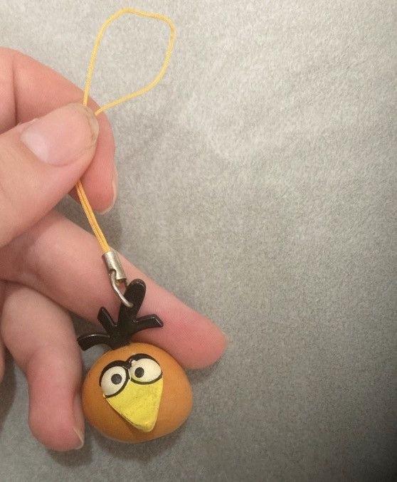 Other Orange angry birds character keychain Size ONE SIZE - 1 Thumbnail