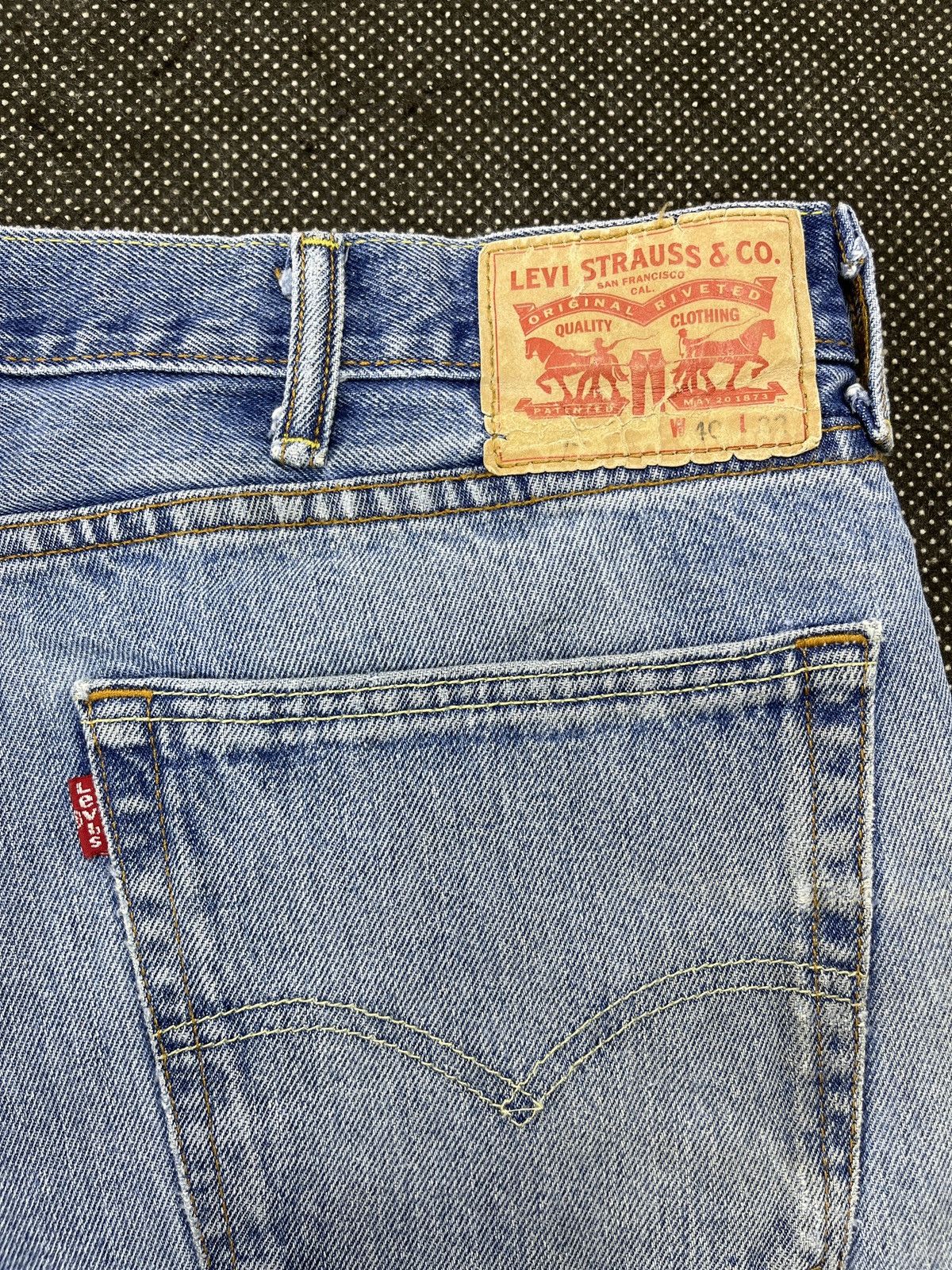 Levi's Distressed Denim Vintage Levis 505 Jeans - J582 Size US 40 / EU 56 - 10 Thumbnail