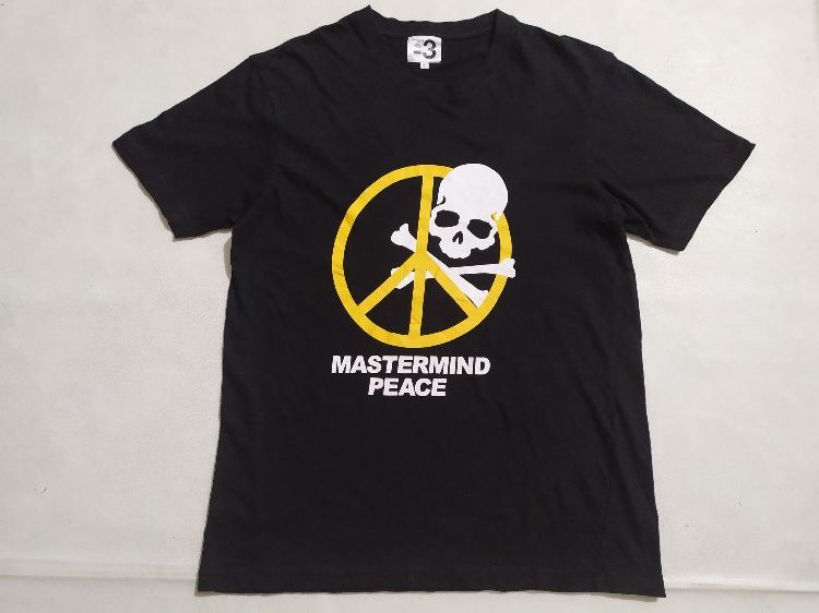 image of Mastermind Japan Final Countdown Peace Tshirt in Black, Men's (Size Large)