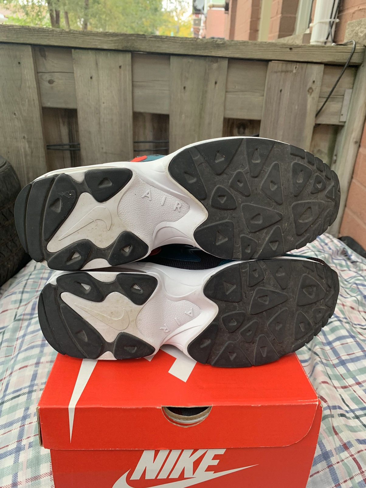 Nike Air Max 2 Light Black/Teal Size US 9 / EU 42 - 6 Thumbnail