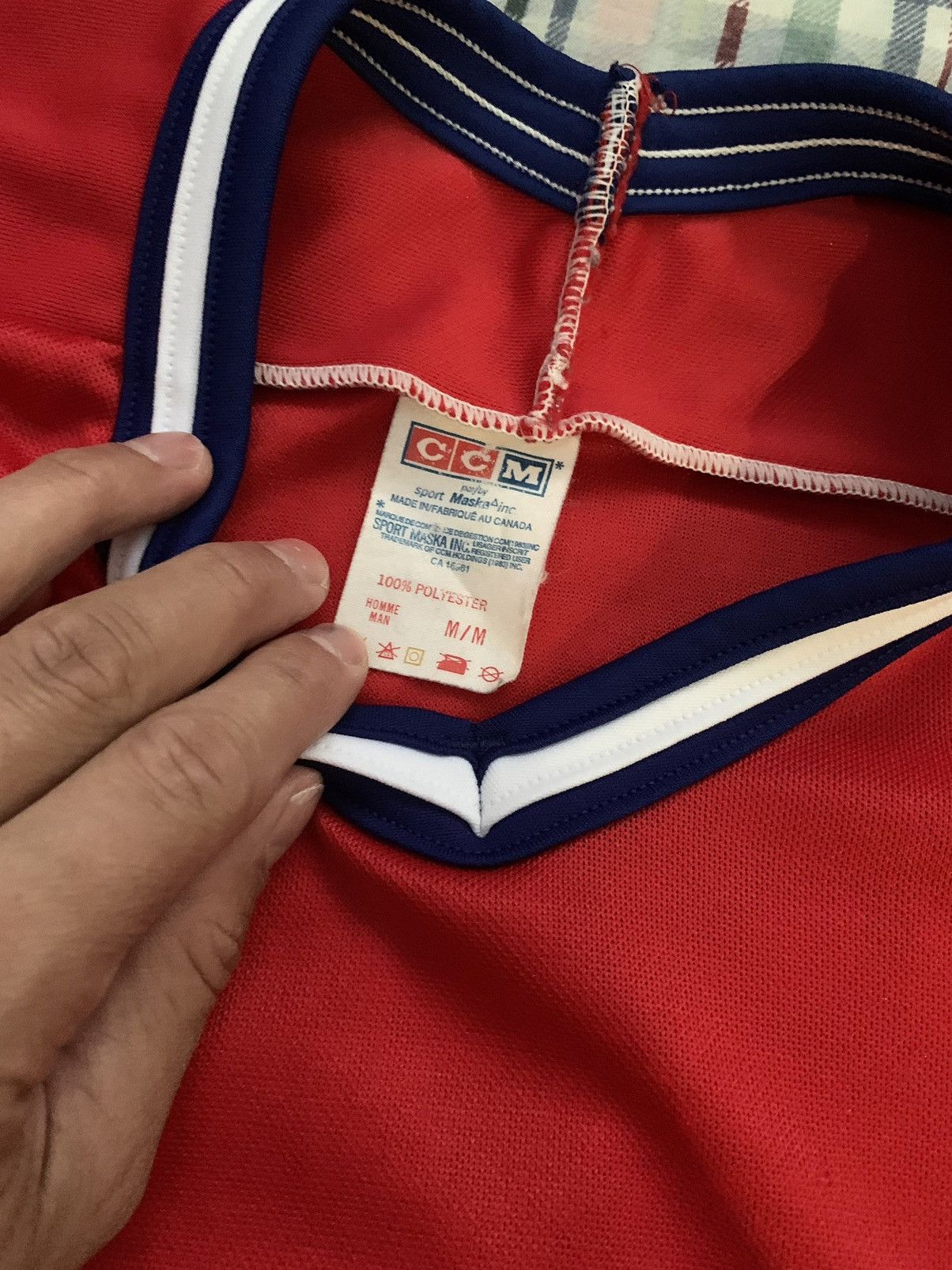 NHL 90s CCM Montreal Canadiens NHL Jersey Size US M / EU 48-50 / 2 - 3 Thumbnail
