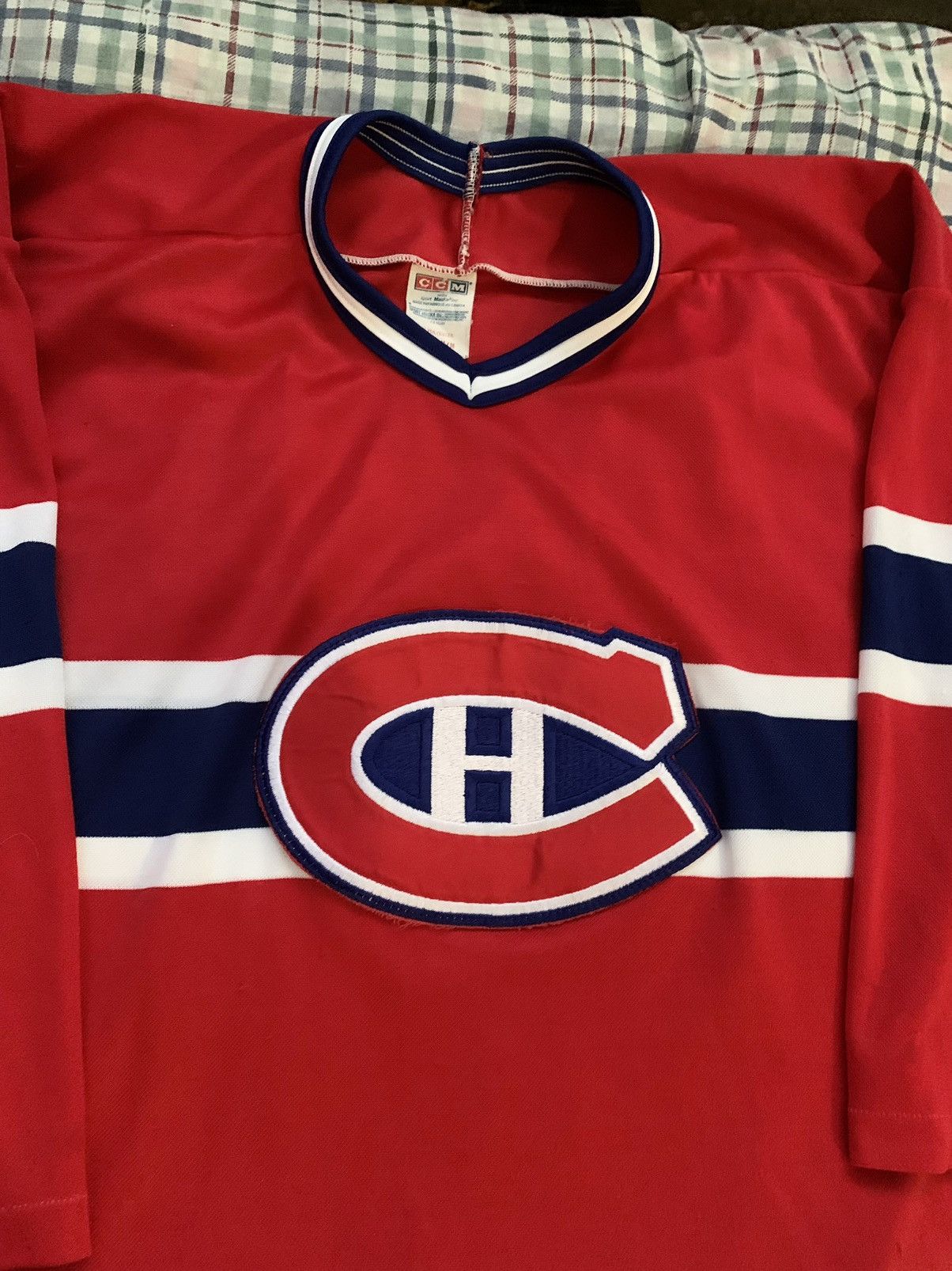NHL 90s CCM Montreal Canadiens NHL Jersey Size US M / EU 48-50 / 2 - 2 Thumbnail