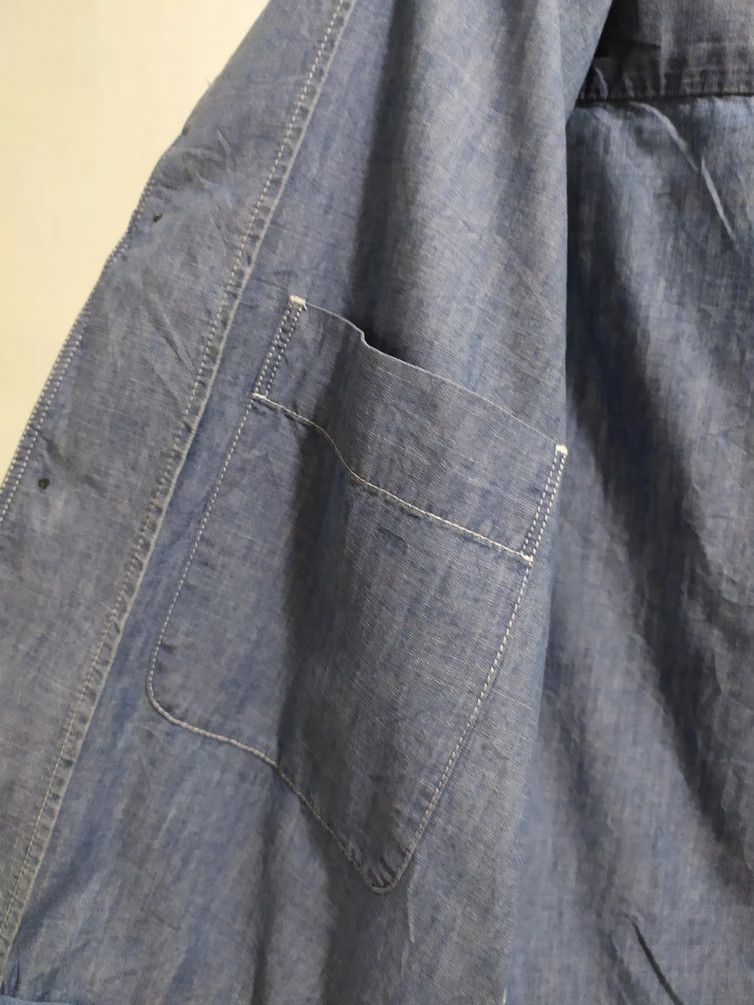 Lemaire × Uniqlo 🔥Uniqlo X Lemaire Chambray Classic Worker Jacket Size US L / EU 52-54 / 3 - 8 Thumbnail