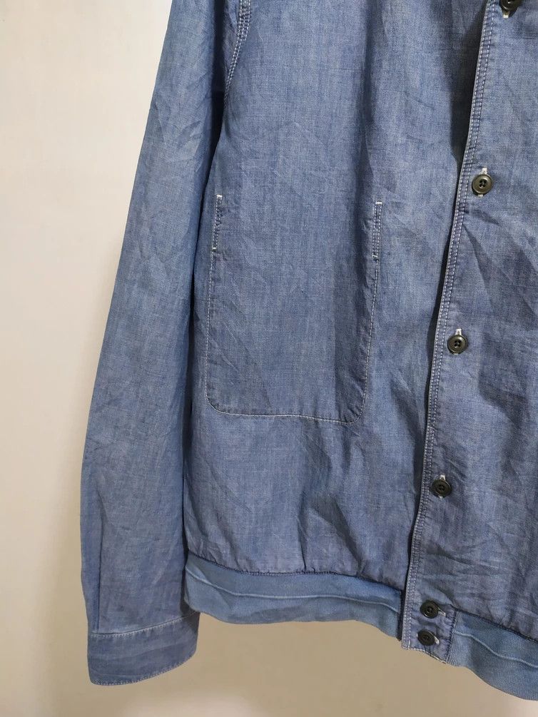 Lemaire × Uniqlo 🔥Uniqlo X Lemaire Chambray Classic Worker Jacket Size US L / EU 52-54 / 3 - 3 Thumbnail