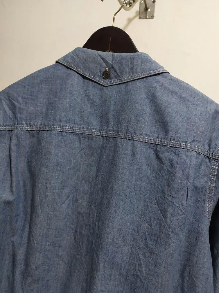 Lemaire × Uniqlo 🔥Uniqlo X Lemaire Chambray Classic Worker Jacket Size US L / EU 52-54 / 3 - 10 Thumbnail