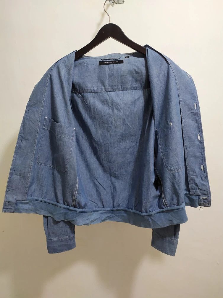 Lemaire × Uniqlo 🔥Uniqlo X Lemaire Chambray Classic Worker Jacket Size US L / EU 52-54 / 3 - 7 Thumbnail