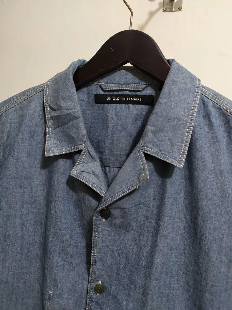 Lemaire × Uniqlo 🔥Uniqlo X Lemaire Chambray Classic Worker Jacket Size US L / EU 52-54 / 3 - 4 Thumbnail