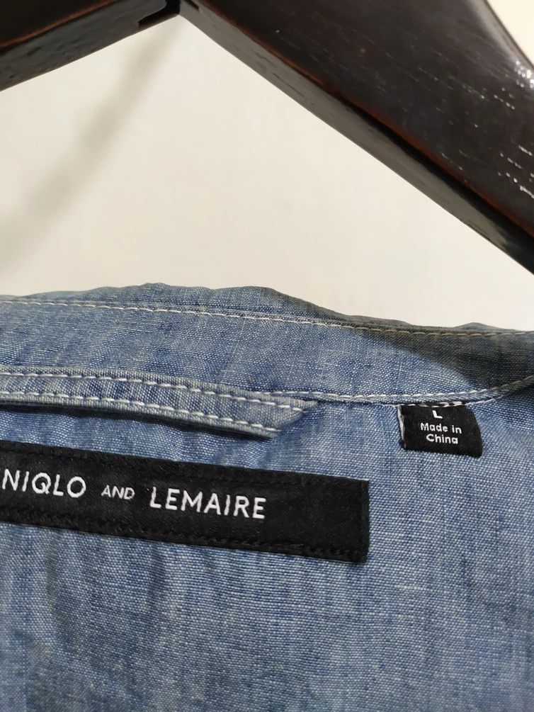 Lemaire × Uniqlo 🔥Uniqlo X Lemaire Chambray Classic Worker Jacket Size US L / EU 52-54 / 3 - 12 Thumbnail