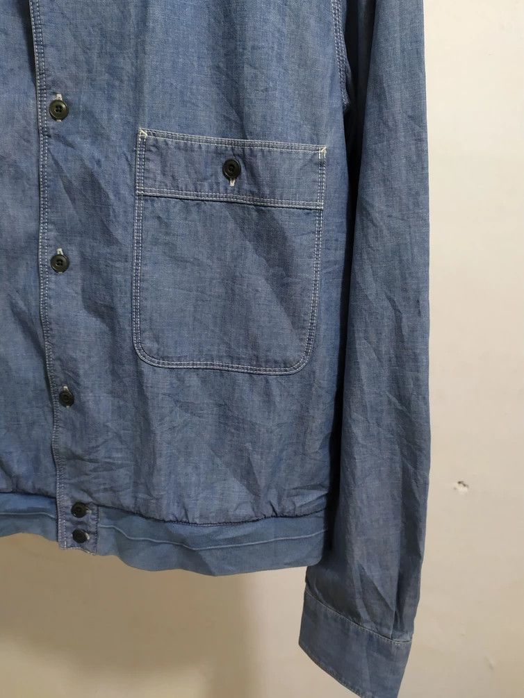 Lemaire × Uniqlo 🔥Uniqlo X Lemaire Chambray Classic Worker Jacket Size US L / EU 52-54 / 3 - 2 Thumbnail