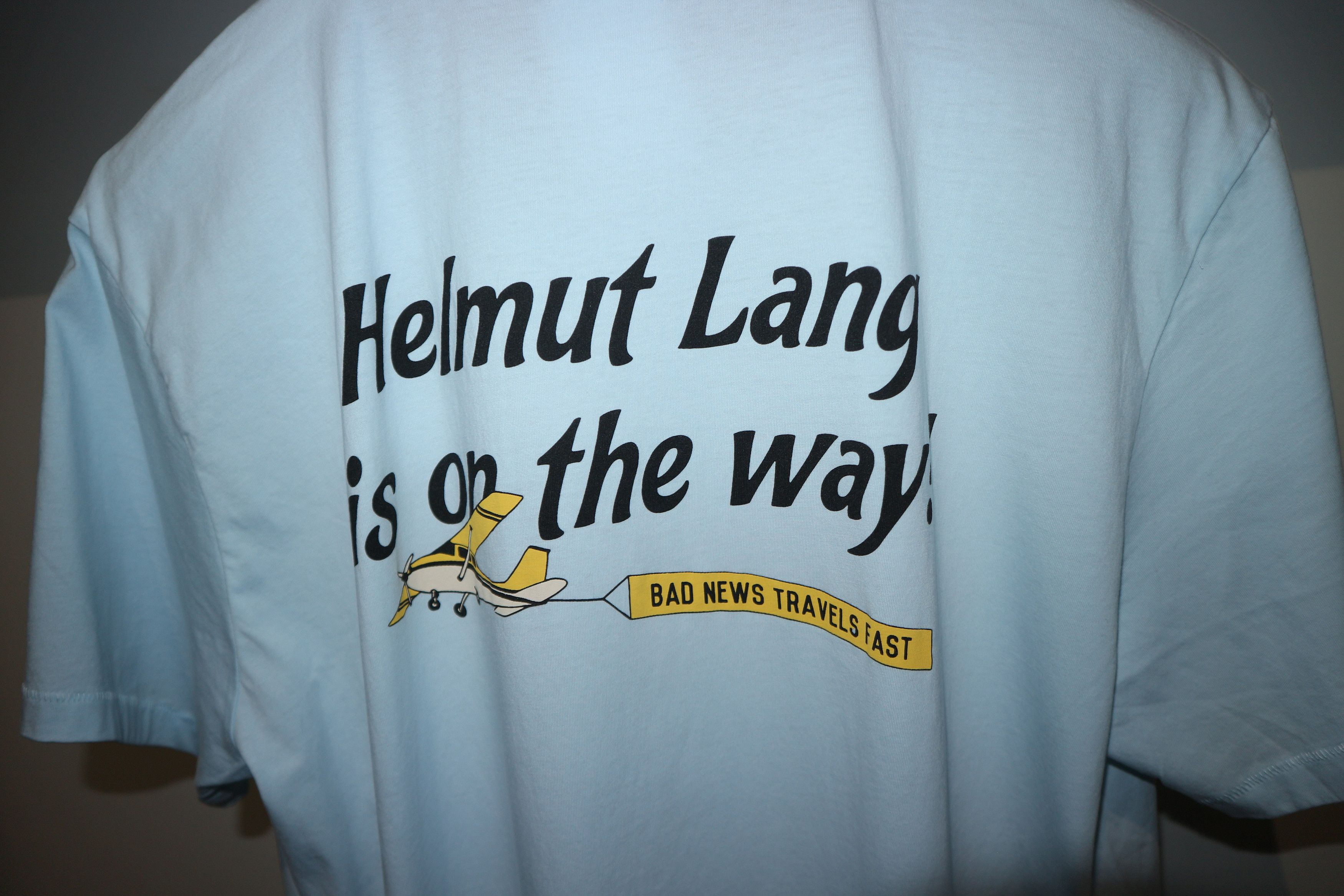 Helmut Lang heads up logo print hoodie Size US XL / EU 56 / 4 - 7 Thumbnail
