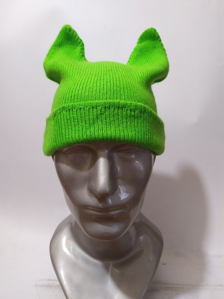Other 🔥Unknown Bunny Horn Devil beanie Nice design hats Size ONE SIZE - 1 Thumbnail