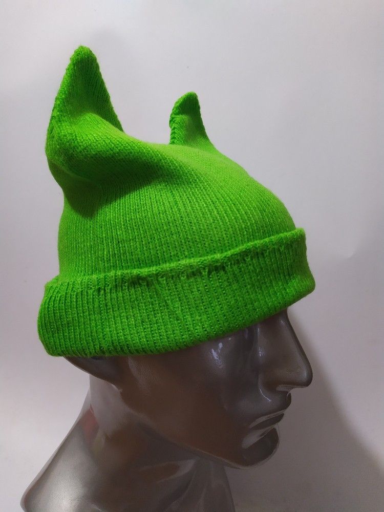 Other 🔥Unknown Bunny Horn Devil beanie Nice design hats Size ONE SIZE - 3 Thumbnail