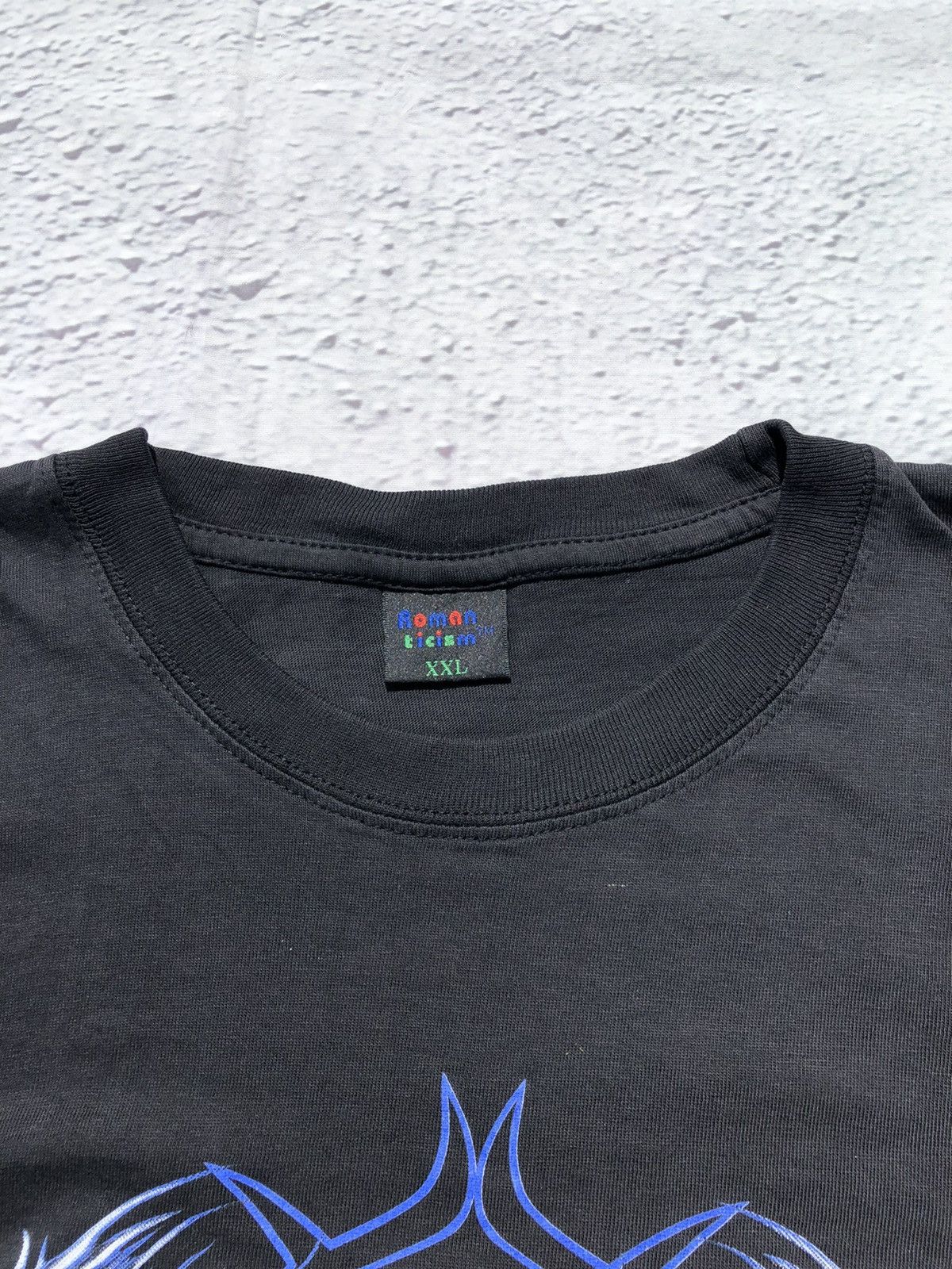 Band Tees Vintage 90s Skull Bones Dragon Black Tee (Harley Davidson) Size US XL / EU 56 / 4 - 7 Thumbnail