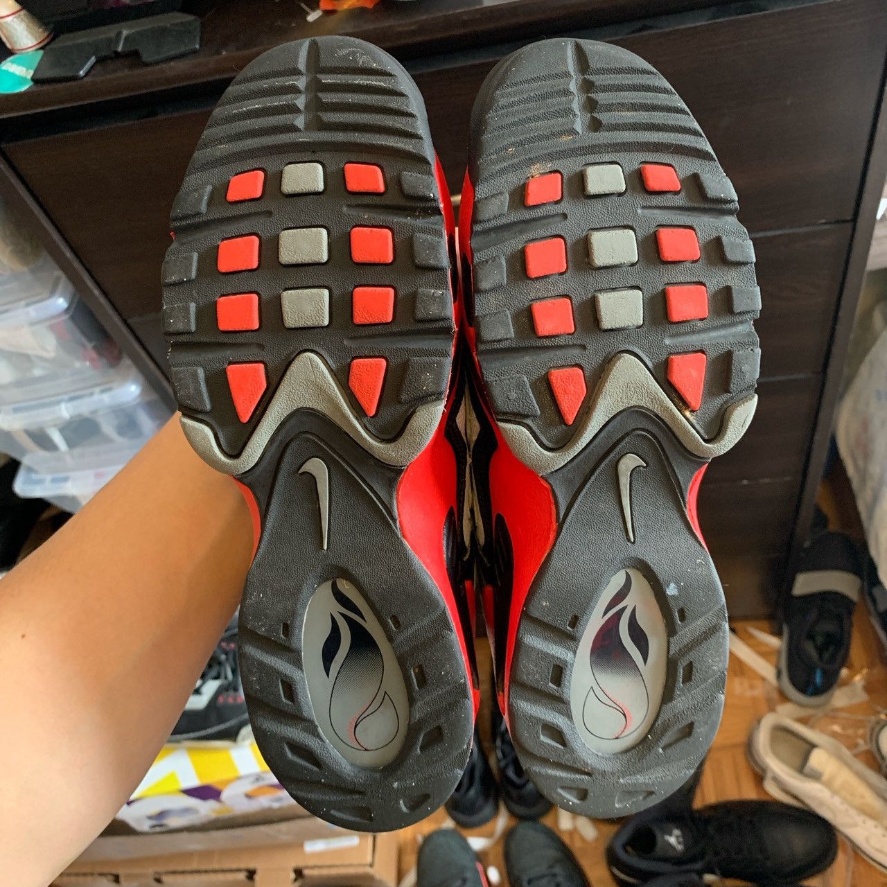 Nike Air Griffey Max 1 Infrared Size US 7 / EU 40 - 10 Thumbnail