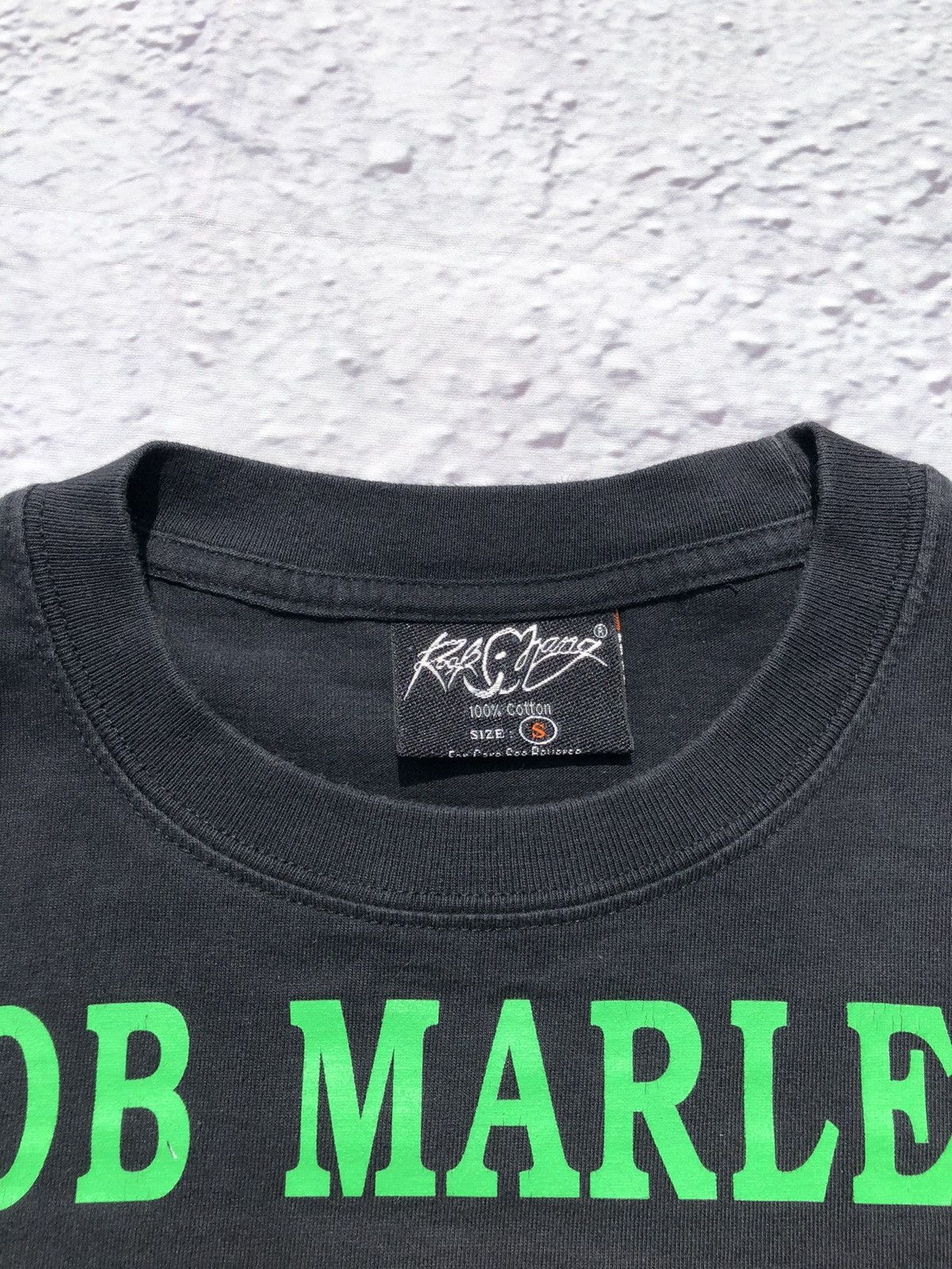 Band Tees Vintage 90s Bob Marley Jamaica Big Face Tee Size US S / EU 44-46 / 1 - 9 Thumbnail