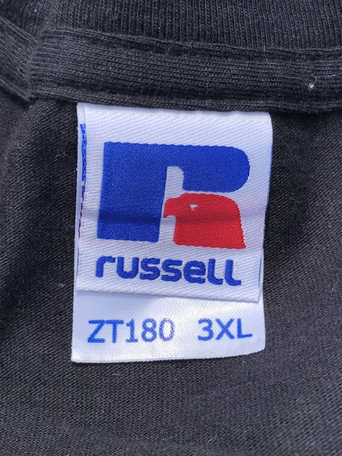 Band Tees Vintage 2000s Skull Bones Russell Black Tee (Harley Davidson Size US XXL / EU 58 / 5 - 9 Thumbnail