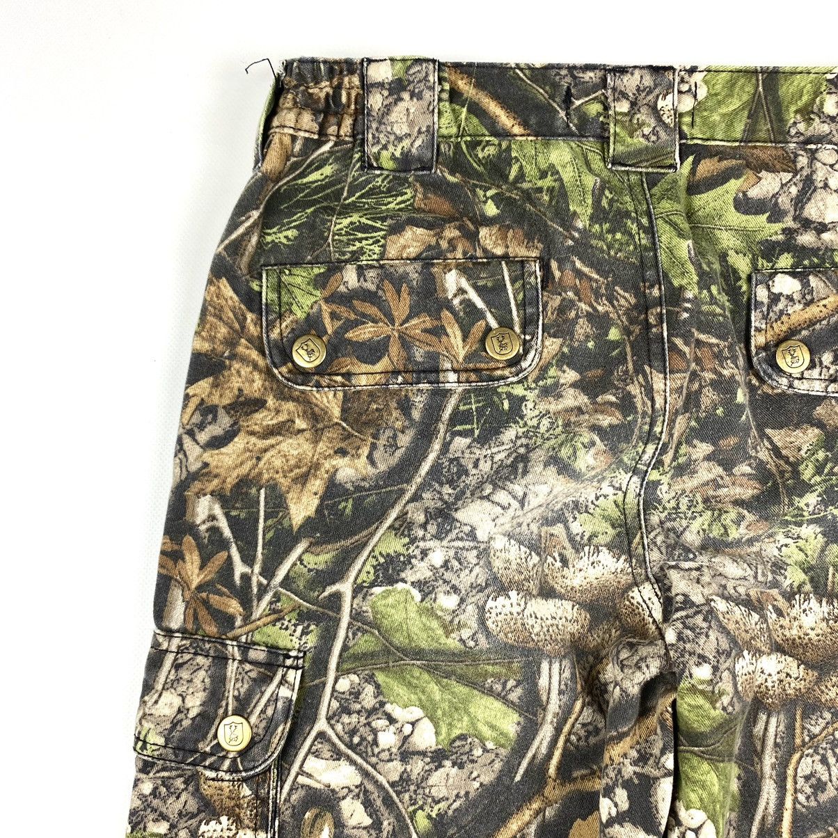 Japanese Brand 90’s Vintage Forest Camo Cargo Pants Travis Scott Style Y2K Size US 32 / EU 48 - 10 Thumbnail