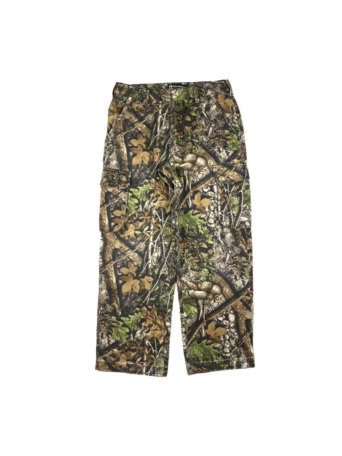 Japanese Brand 90’s Vintage Forest Camo Cargo Pants Travis Scott Style Y2K Size US 32 / EU 48 - 1 Thumbnail