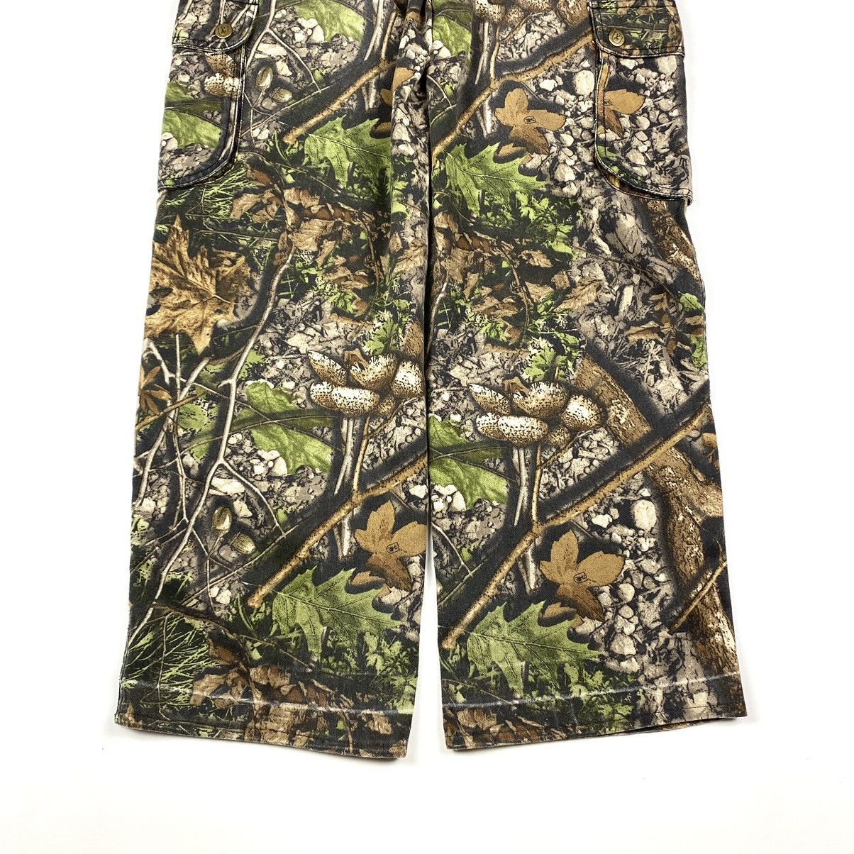 Japanese Brand 90’s Vintage Forest Camo Cargo Pants Travis Scott Style Y2K Size US 32 / EU 48 - 11 Thumbnail