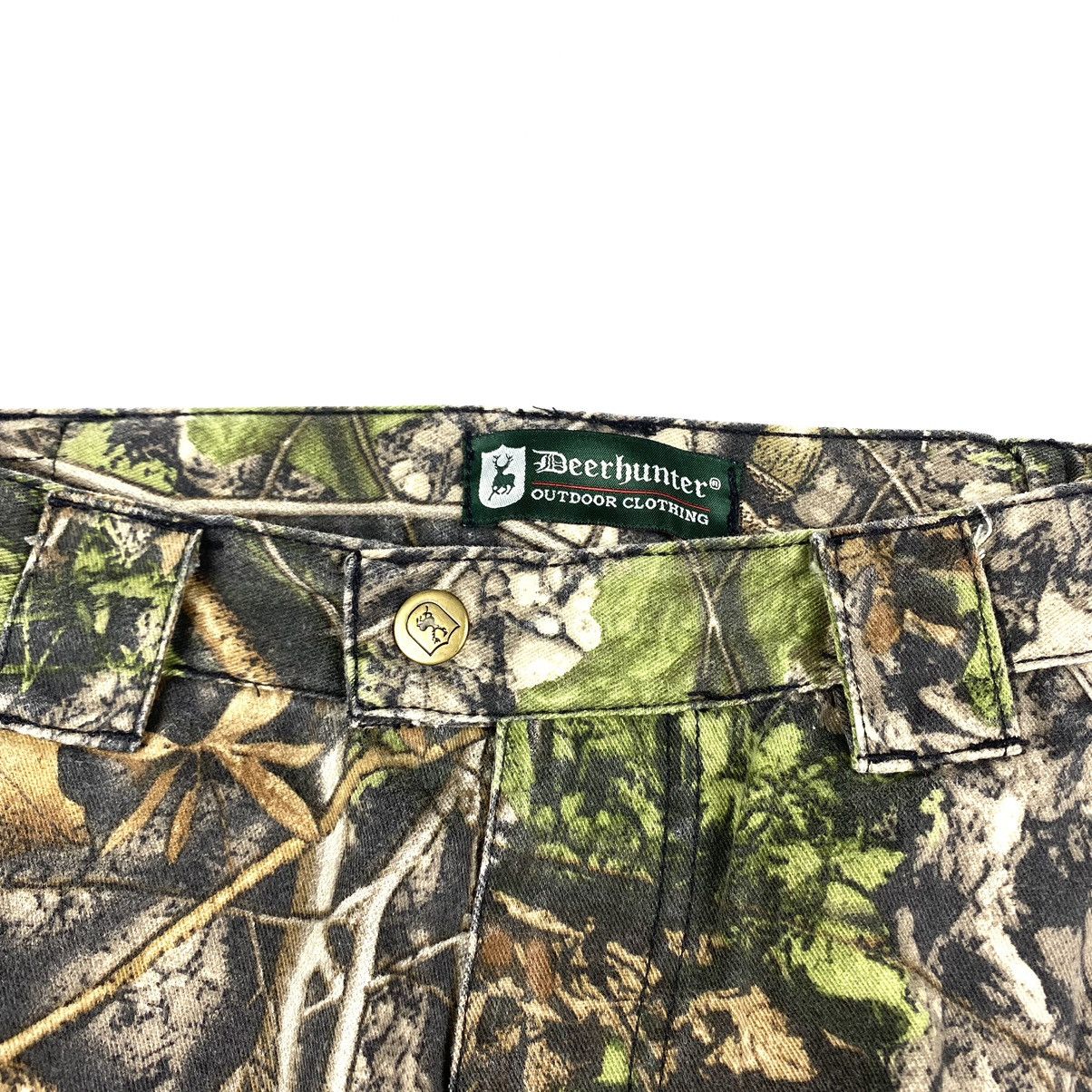 Japanese Brand 90’s Vintage Forest Camo Cargo Pants Travis Scott Style Y2K Size US 32 / EU 48 - 8 Thumbnail