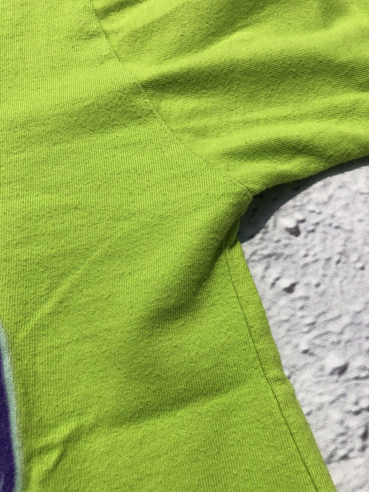 Nike VIntage 90s Nike Just Do It Acid Green Tee Size US S / EU 44-46 / 1 - 6 Thumbnail