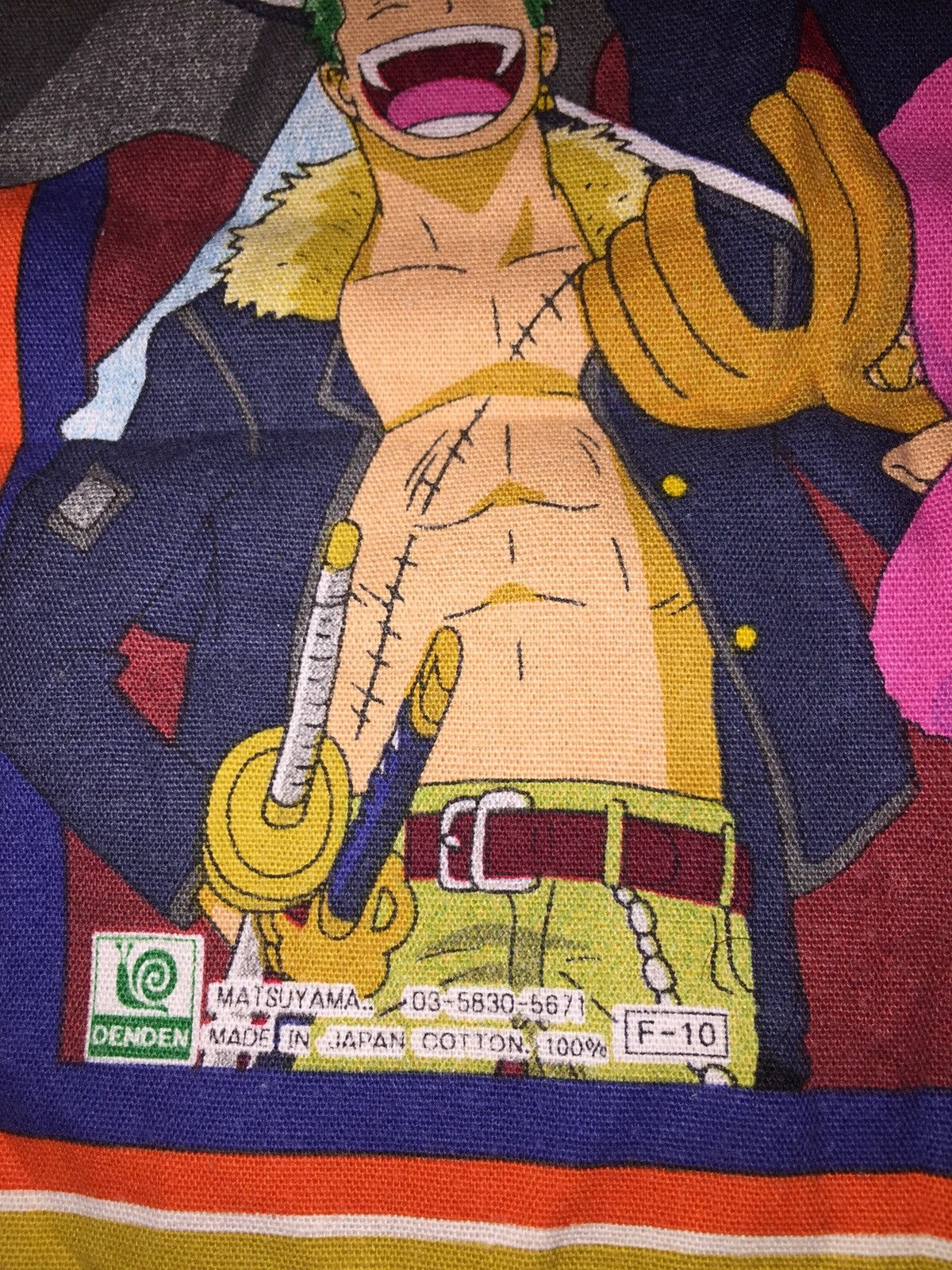 Japanese Brand × One Piece One Piece Bandana Rare Nice Design Size ONE SIZE - 2 Thumbnail