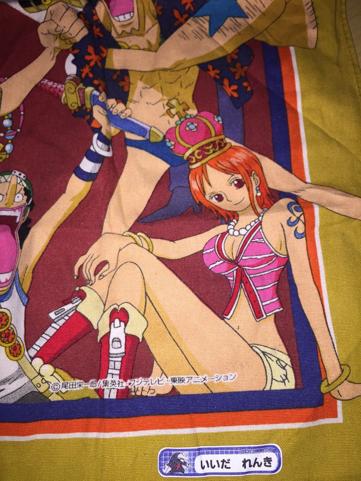 Japanese Brand × One Piece One Piece Bandana Rare Nice Design Size ONE SIZE - 3 Thumbnail