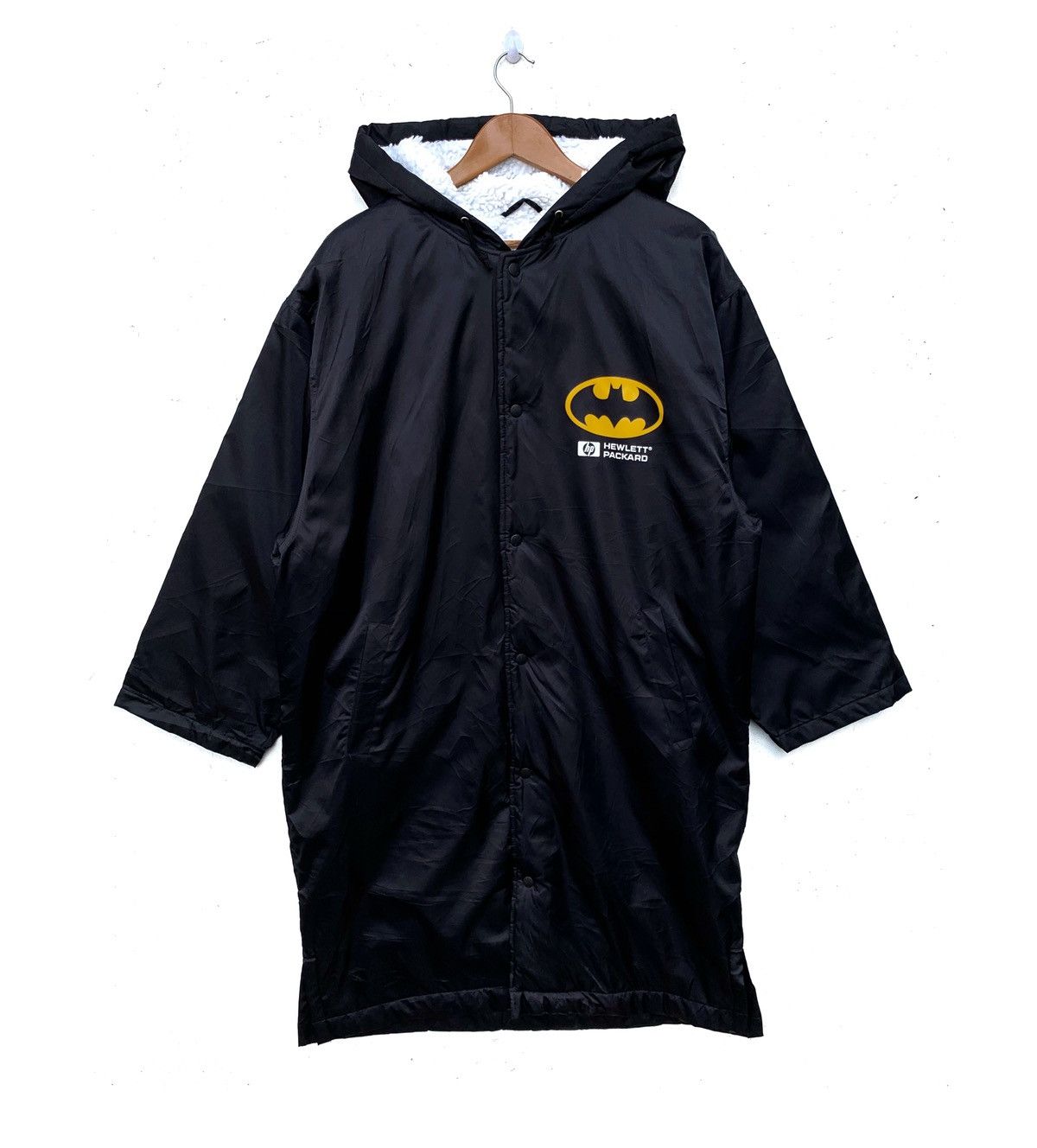 Cartoon Network × DC Comics × Vintage Vintage 90s Batman Hewlett Packard Long Jacket Parka Puffer Size US L / EU 52-54 / 3 - 4 Thumbnail