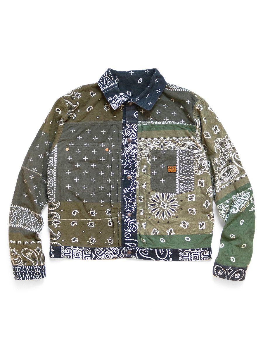 Kapital Reversible bandana print 1st jacket Size US XXL / EU 58 / 5 - 6 Thumbnail