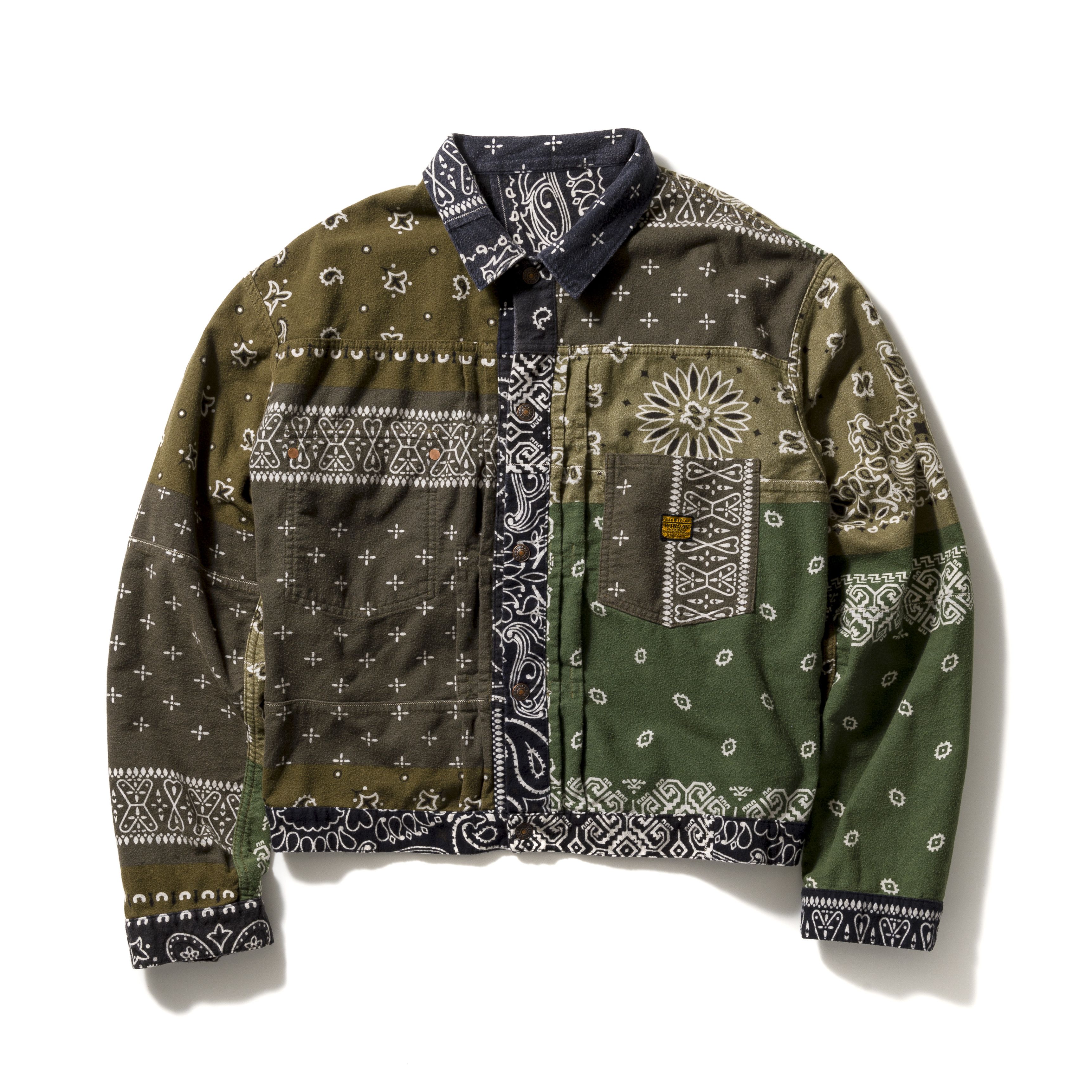 Kapital Reversible bandana print 1st jacket Size US XXL / EU 58 / 5 - 2 Thumbnail