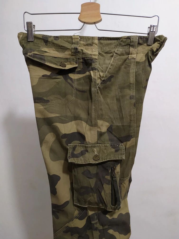 Japanese Brand 🔥JUNBEIKU Cargo Multipocket Tactical Military Camo Pants Size US 29 - 11 Thumbnail