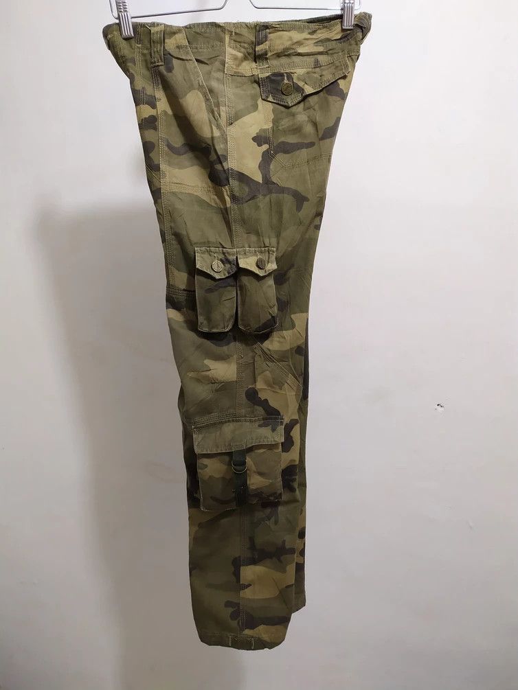 Japanese Brand 🔥JUNBEIKU Cargo Multipocket Tactical Military Camo Pants Size US 29 - 14 Thumbnail