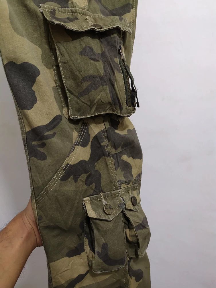 Japanese Brand 🔥JUNBEIKU Cargo Multipocket Tactical Military Camo Pants Size US 29 - 13 Thumbnail