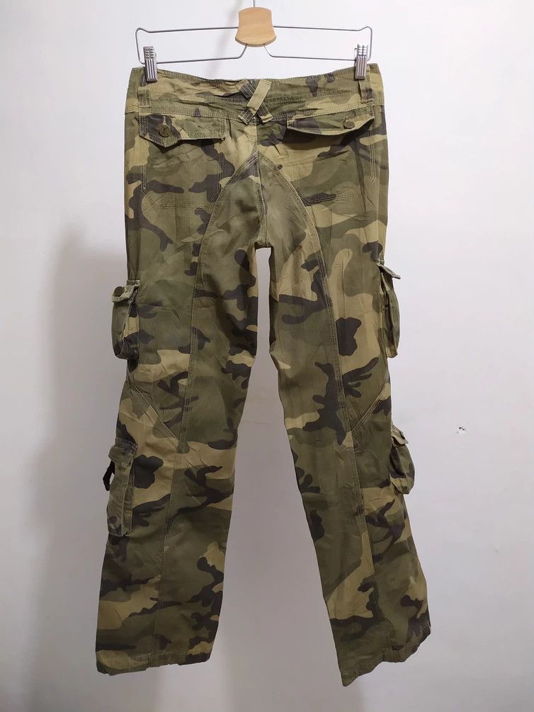 Japanese Brand 🔥JUNBEIKU Cargo Multipocket Tactical Military Camo Pants Size US 29 - 6 Thumbnail