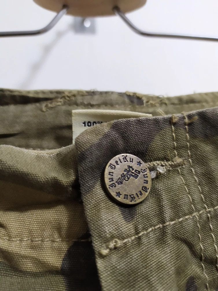 Japanese Brand 🔥JUNBEIKU Cargo Multipocket Tactical Military Camo Pants Size US 29 - 5 Thumbnail