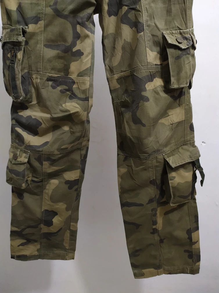 Japanese Brand 🔥JUNBEIKU Cargo Multipocket Tactical Military Camo Pants Size US 29 - 4 Thumbnail