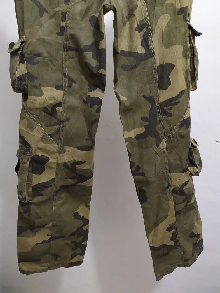 Japanese Brand 🔥JUNBEIKU Cargo Multipocket Tactical Military Camo Pants Size US 29 - 8 Thumbnail