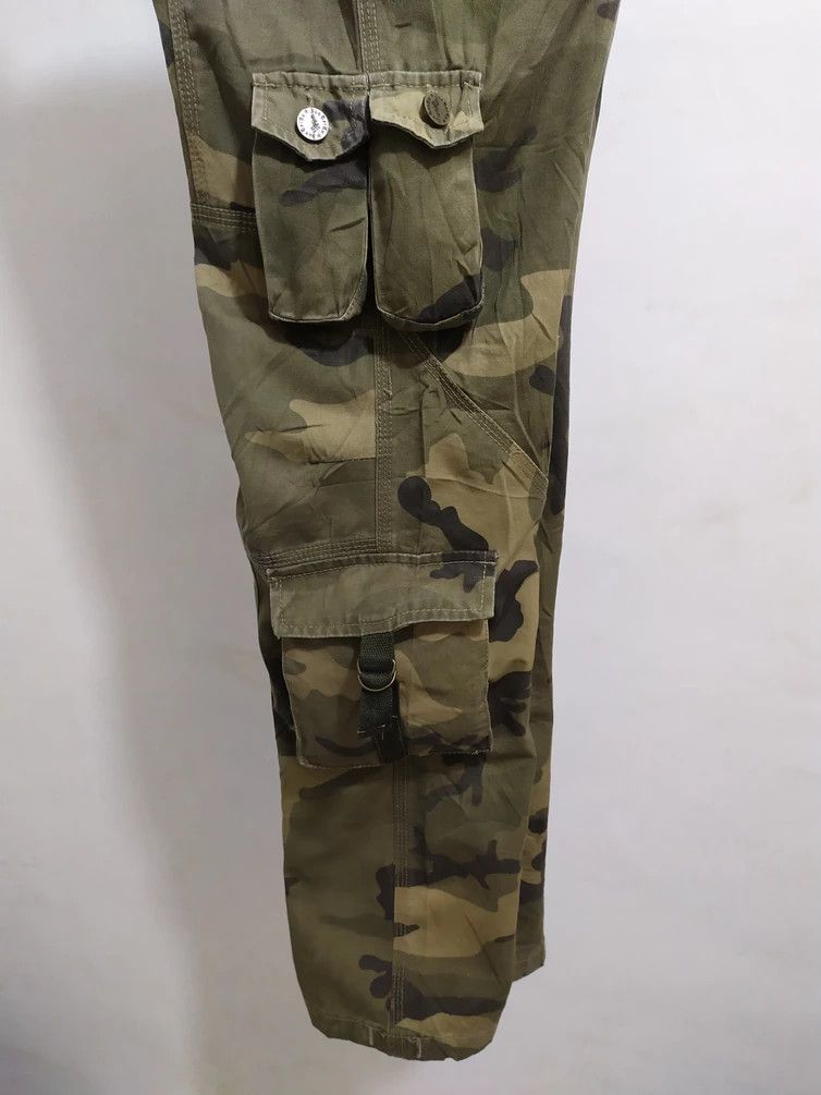 Japanese Brand 🔥JUNBEIKU Cargo Multipocket Tactical Military Camo Pants Size US 29 - 16 Thumbnail