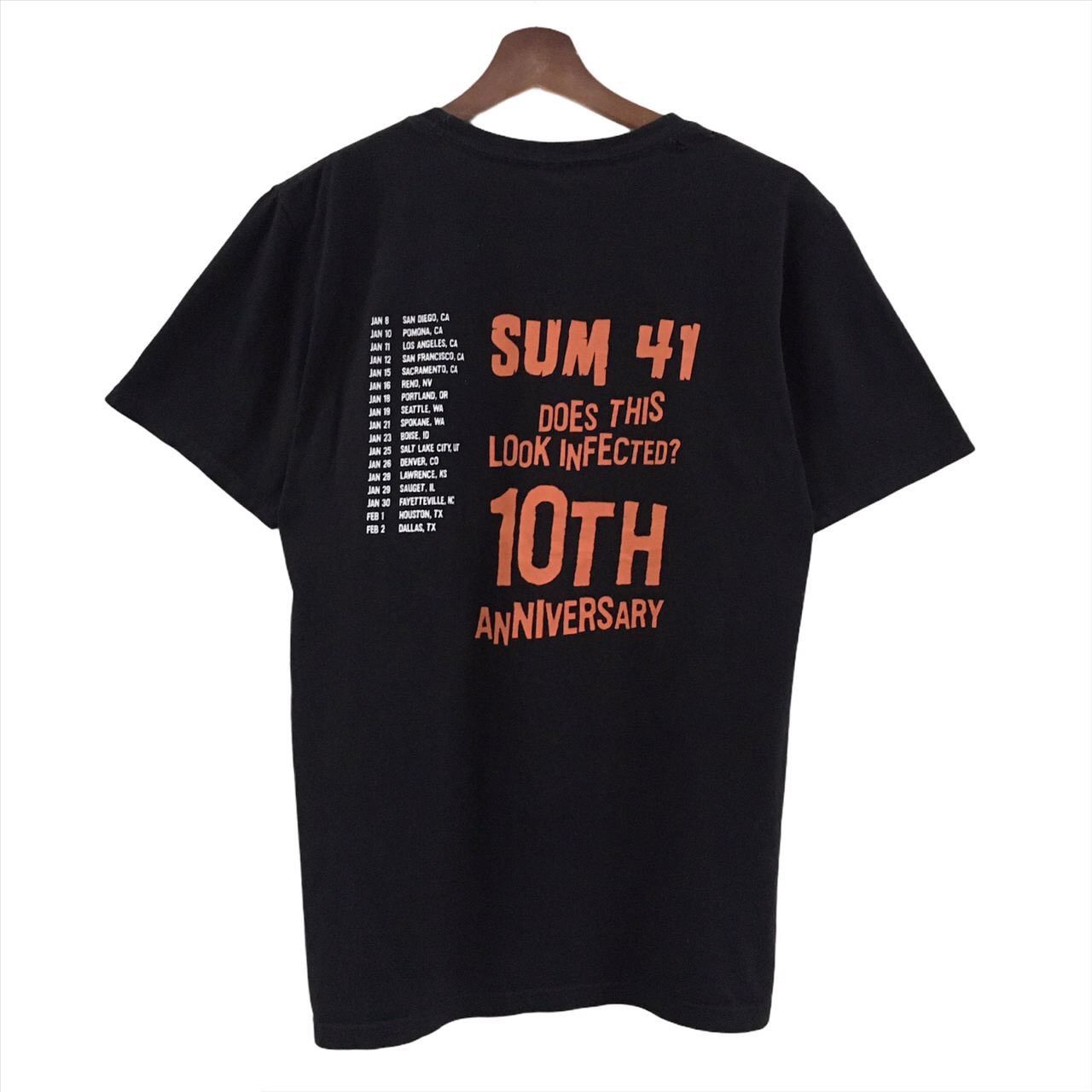 Band Tees Sum 41 10th Anniversary Pop Punk Band Tees Size US S / EU 44-46 / 1 - 2 Thumbnail