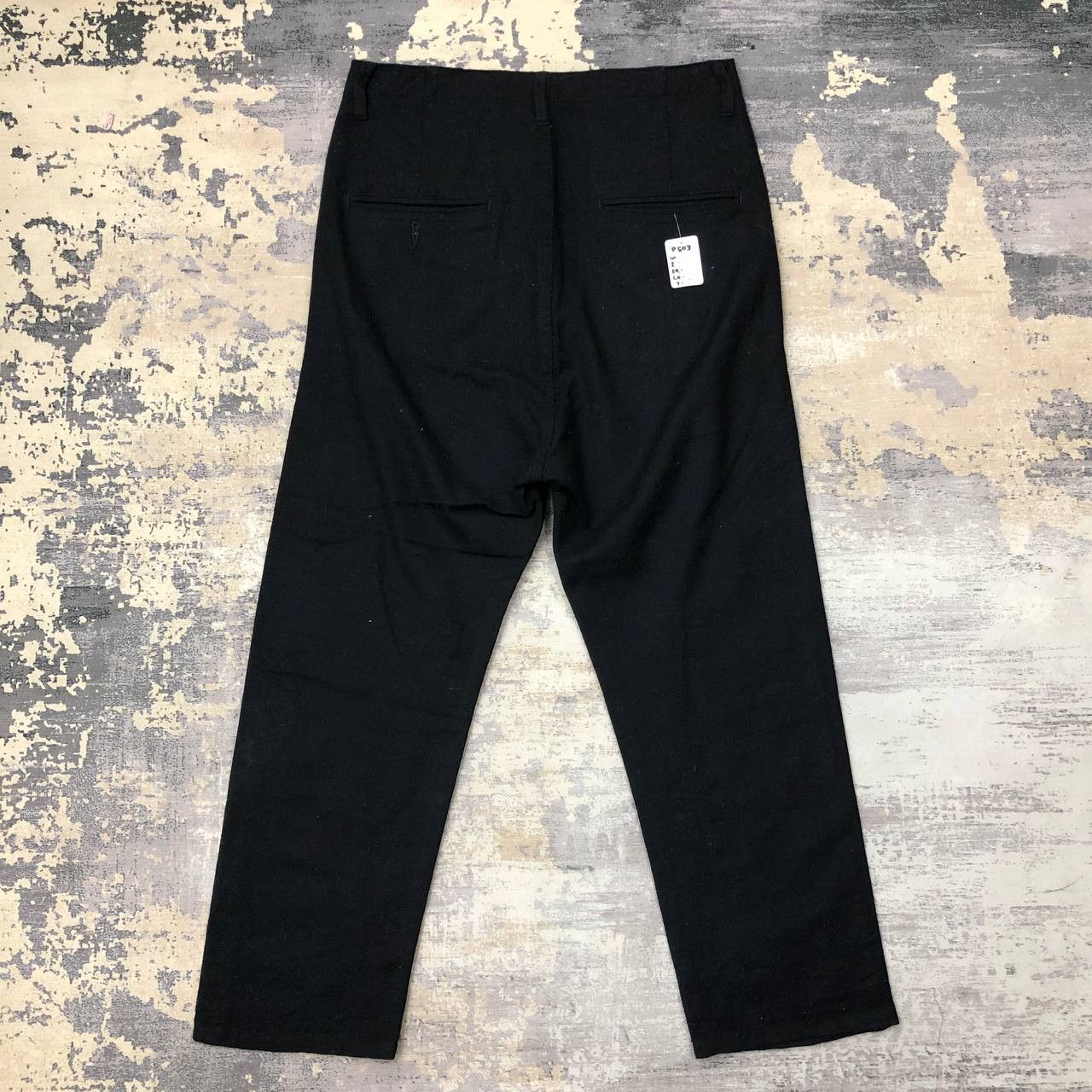CABANE de ZUCCa × Issey Miyake P503 CABANA DE ZUCCA WOOL PANTS Size US 31 - 2 Thumbnail