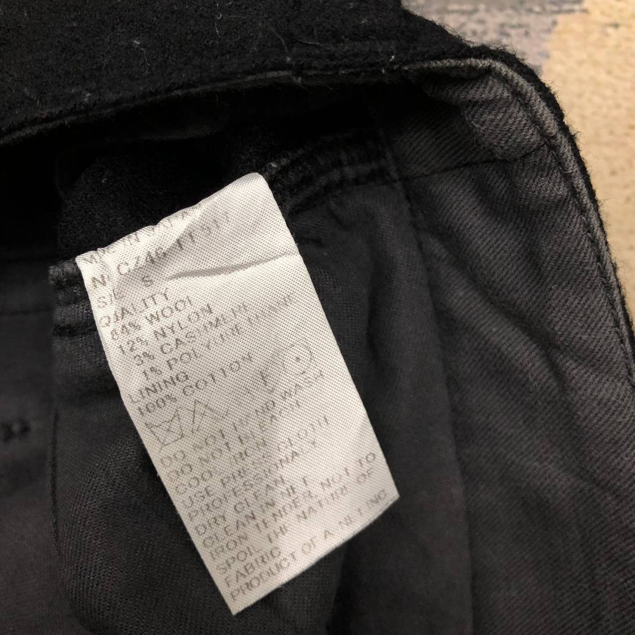 CABANE de ZUCCa × Issey Miyake P503 CABANA DE ZUCCA WOOL PANTS Size US 31 - 7 Thumbnail