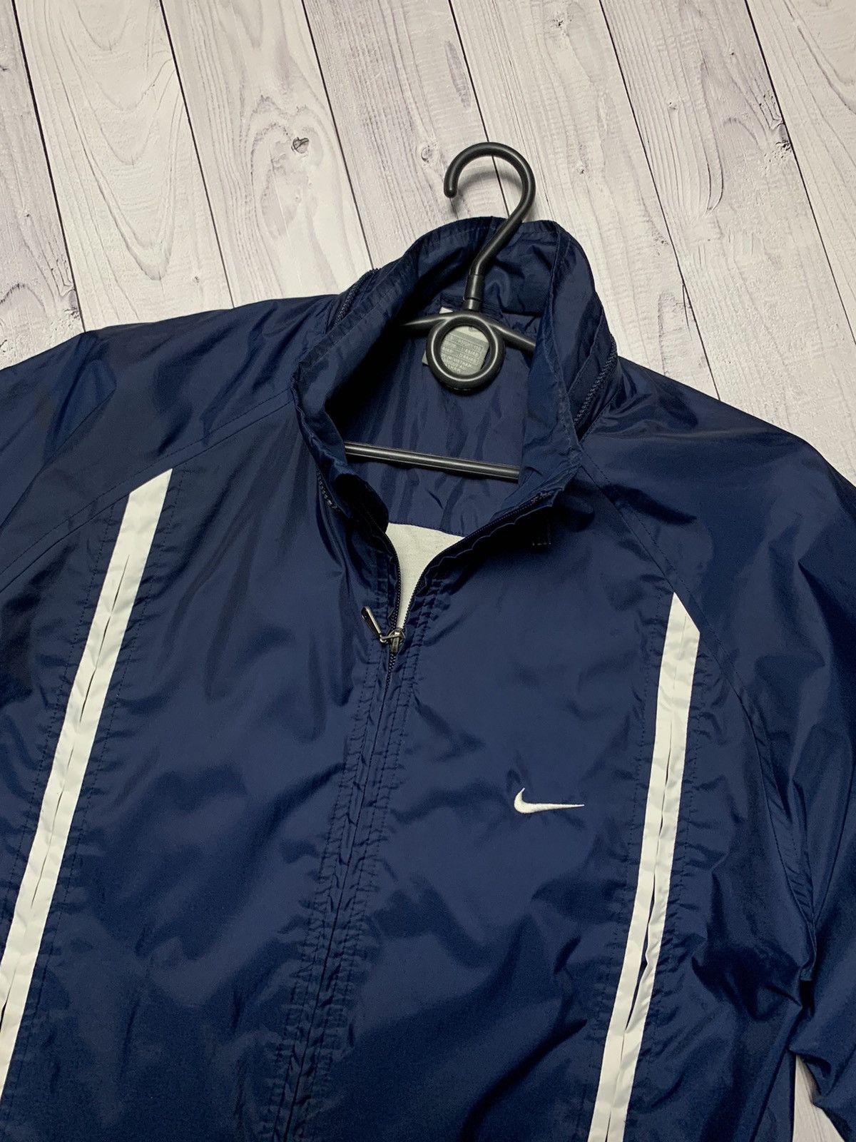 Nike × Vintage Vintage Nike Track jacket logo drill size S Size US S / EU 44-46 / 1 - 3 Thumbnail